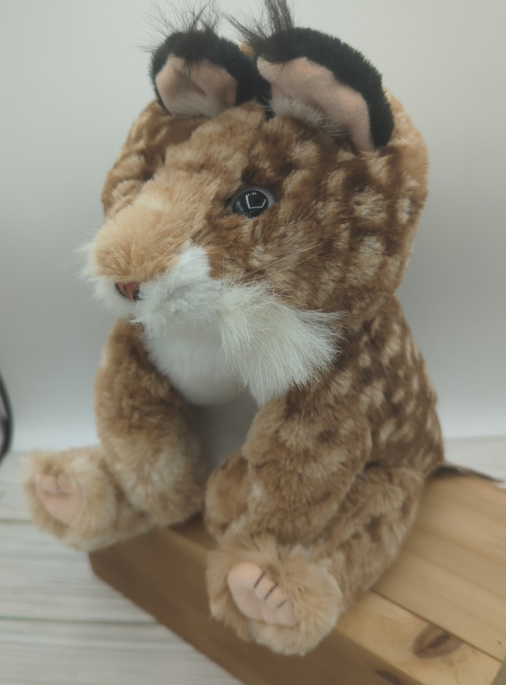 Folkmanis Puppet Bobcat Kitten Plush Stuffed Animal cat