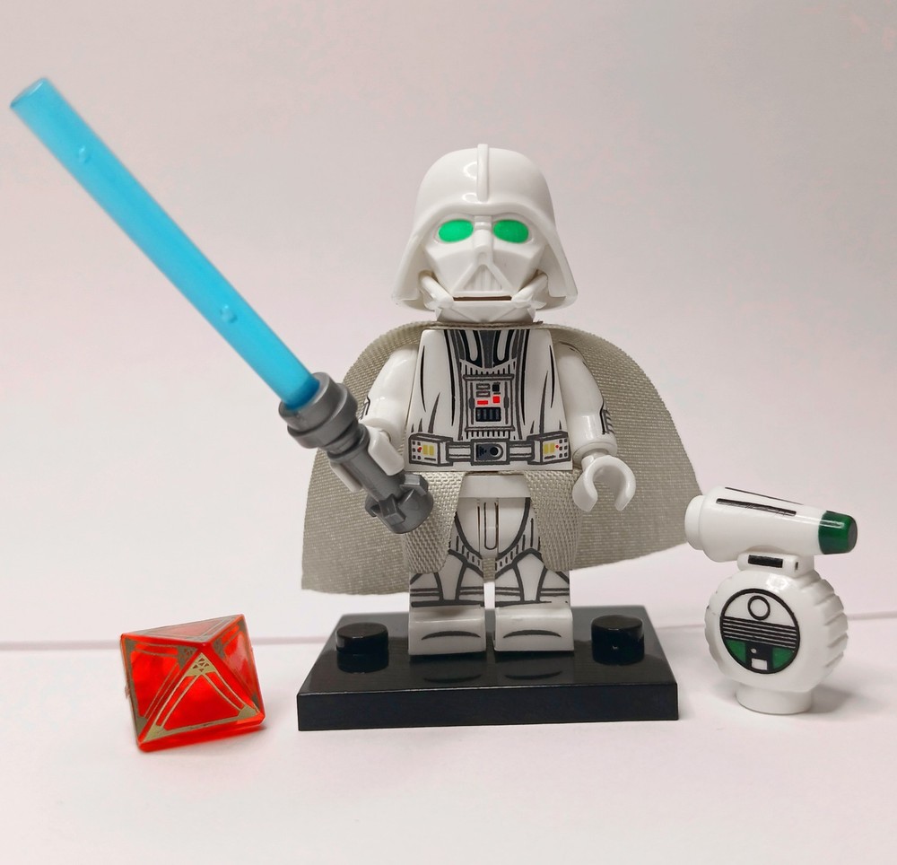 White Darth Vader Minifig