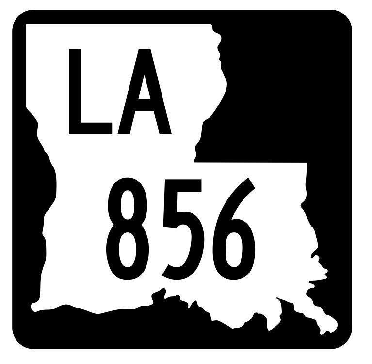 Louisiana State Highway 856 Sticker Decal