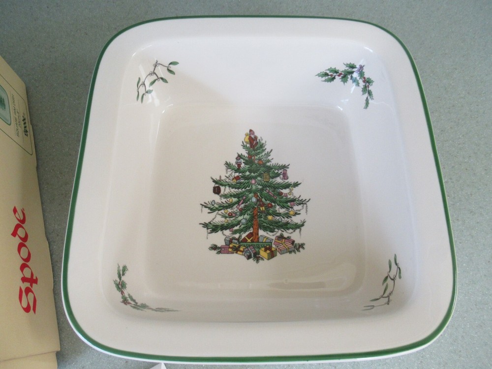 Spode Christmas design Square Rim Dish