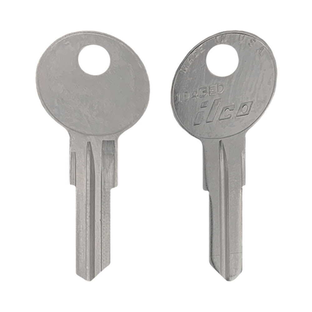 1043ED Key Blank – Nickel