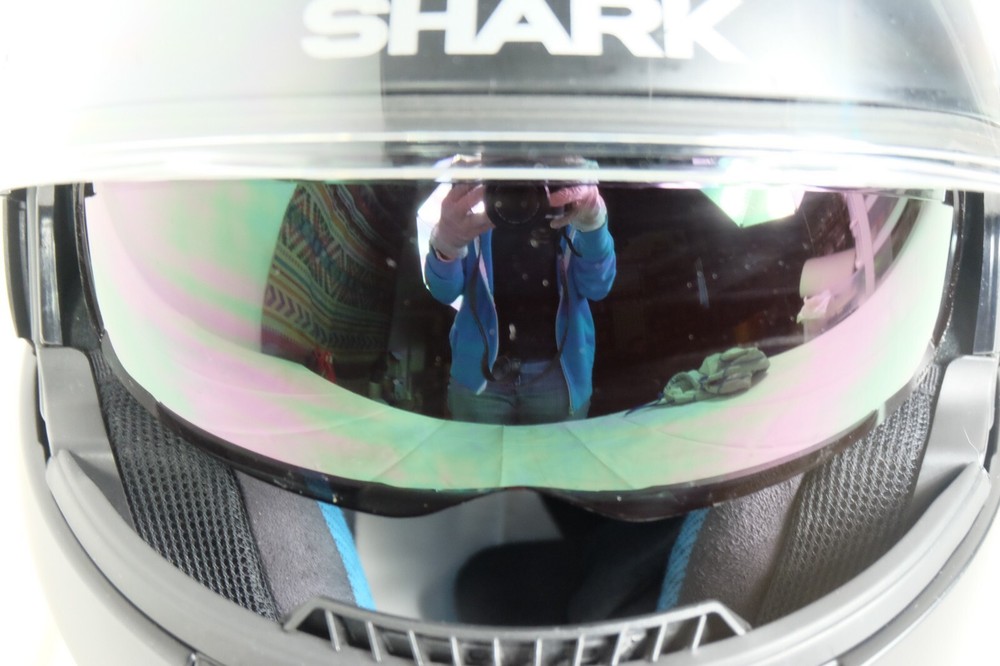 SHARK EVO One 2 Solid Helmet Black w/ Carry Bag Size Large