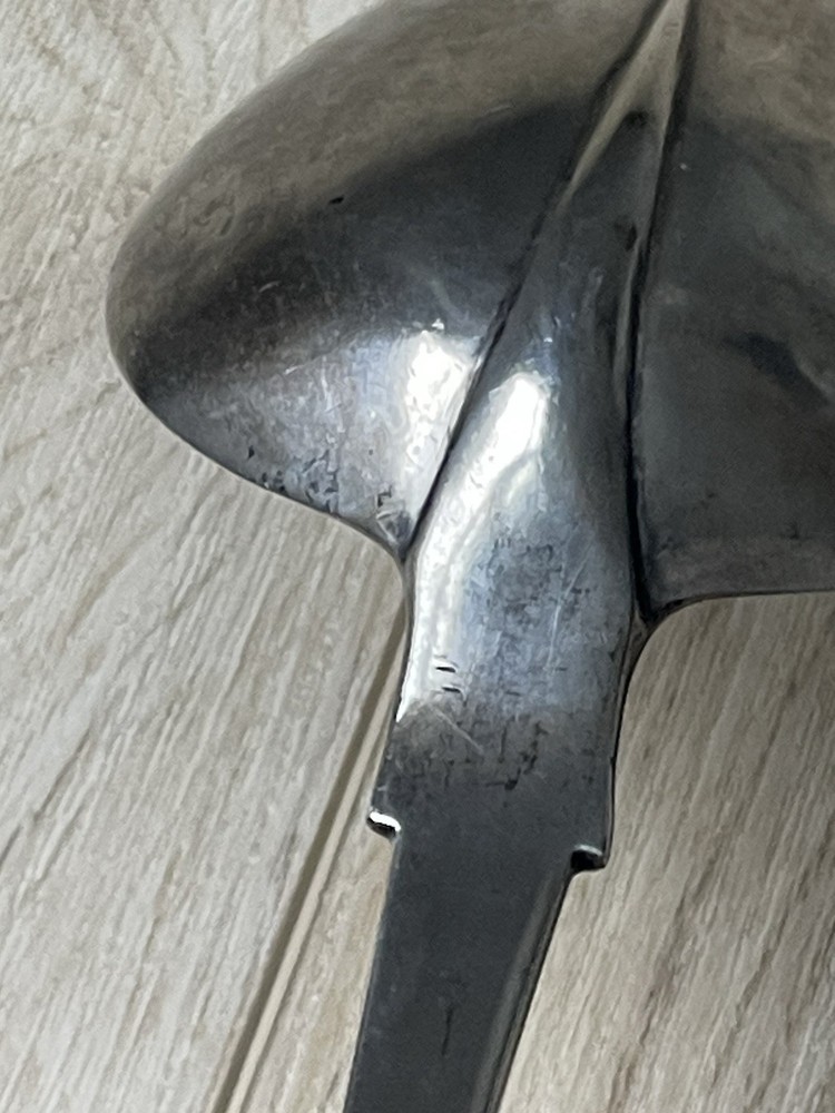 Irish Silver Lawerence Nowlan hash or stuffing spoon
