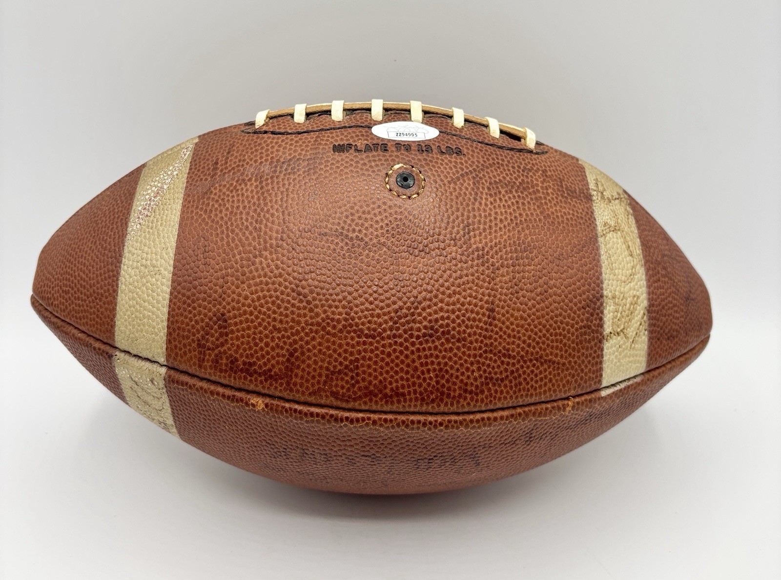 Spalding J5V American Football League Football - 1967 Buff Bills - JSA - Woodard