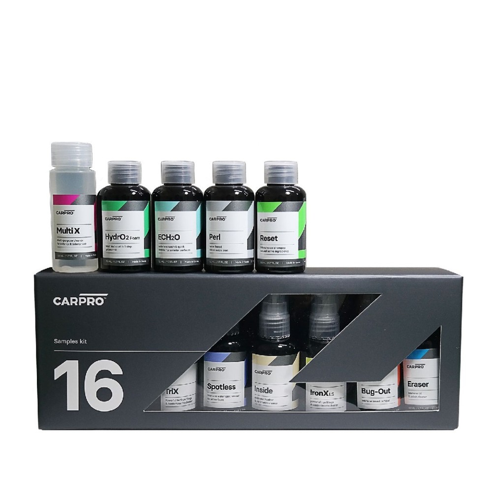 Carpro 16 Piece Sample Kit