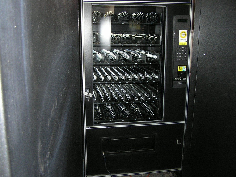 (AP) AUTOMATIC PRODUCTS SNACK 111, 112, 113 & 123 COIN BOX CHUTE ASSEMBLY