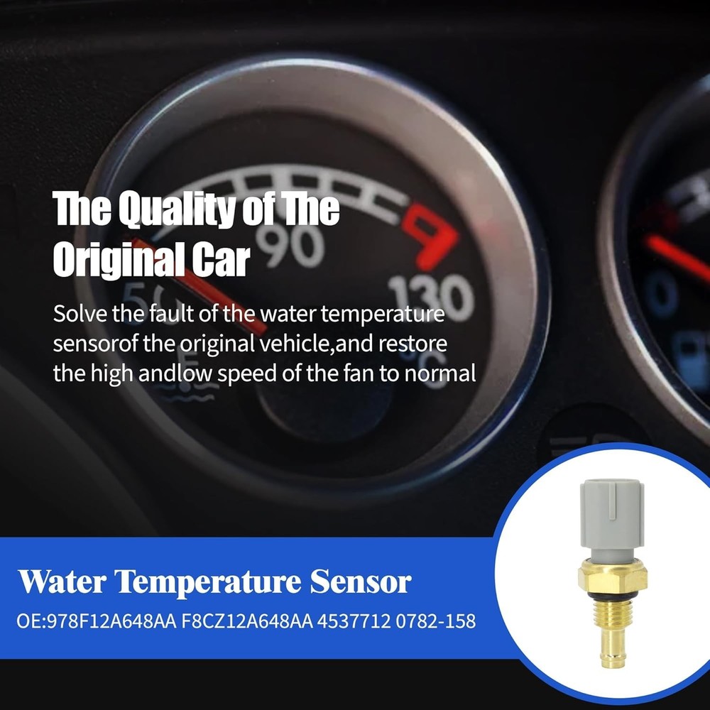 978F12A648AA Coolant Temperature Sensor Compatible with Contour Escort Explorer
