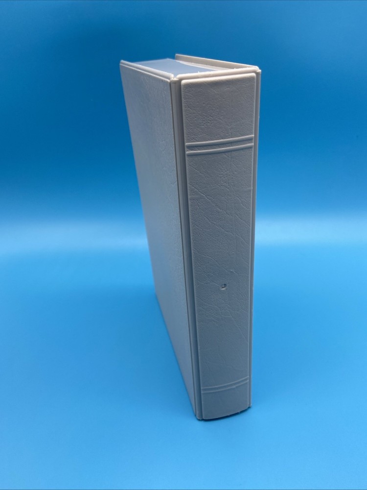 Vintage Grey Micro Disk Library Case / 10 - 3.5" Floppy Disk Stora