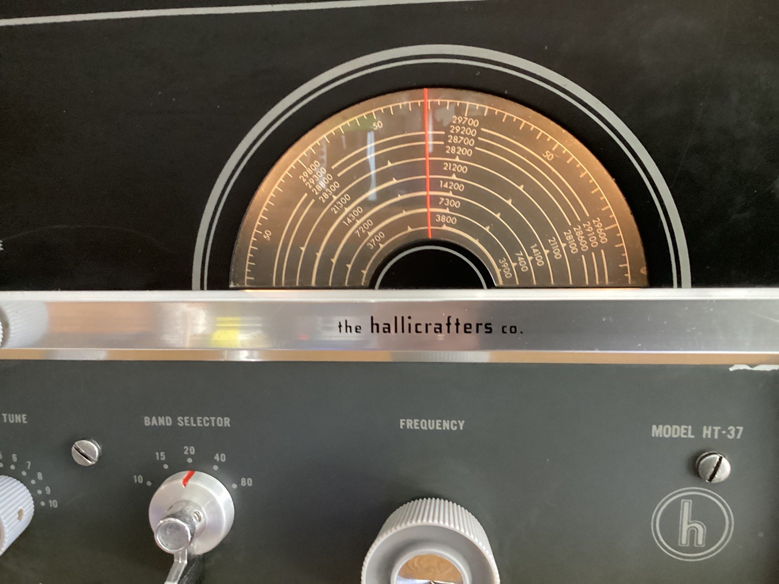 DEFECTIVE Hallicrafters HT37 Ham Radio Transmitter Vintage G3D
