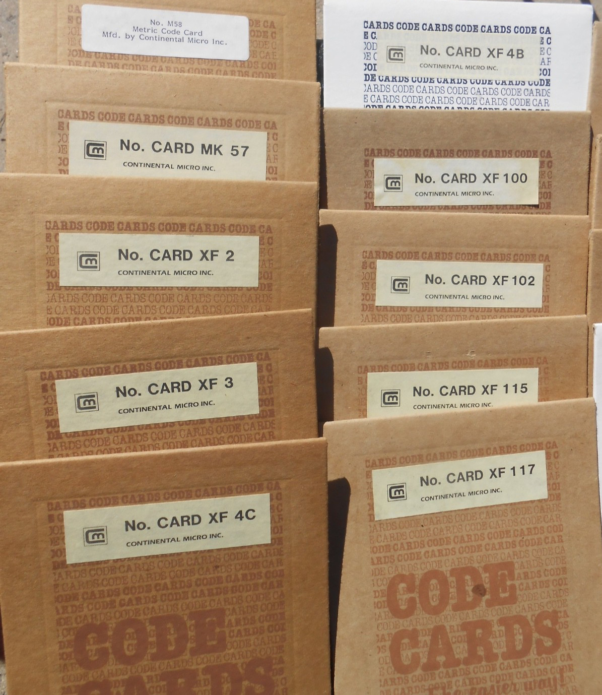 21 HPC new in sealed factory packages CODE CARD HPC machine Locksmith