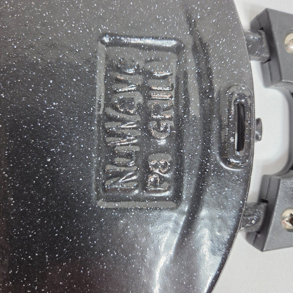 NuWave P8 Precision Induction Cast Iron Grill Non Stick Cookware