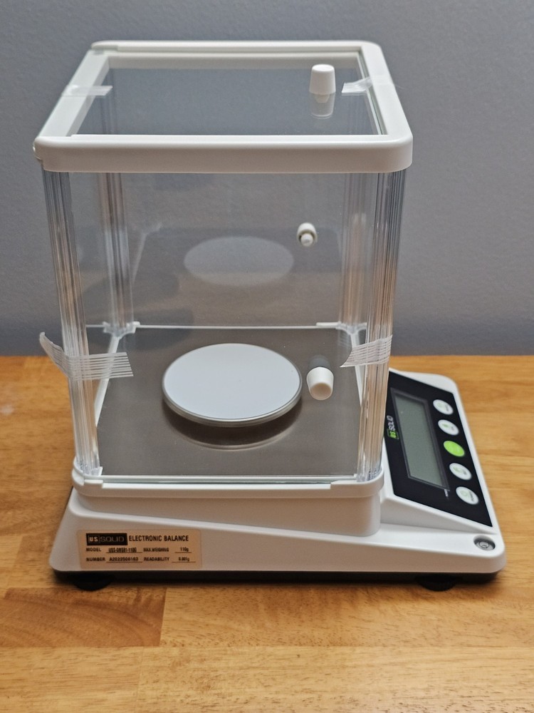 US Solid USS-DBS81-110G Analytical Balance Digital Lab Scale 110 x .001g