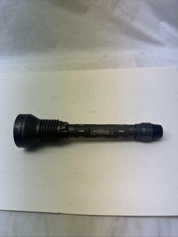 Vintage Surefire  Devastator Factory Customized Flashlight Torch Millennium