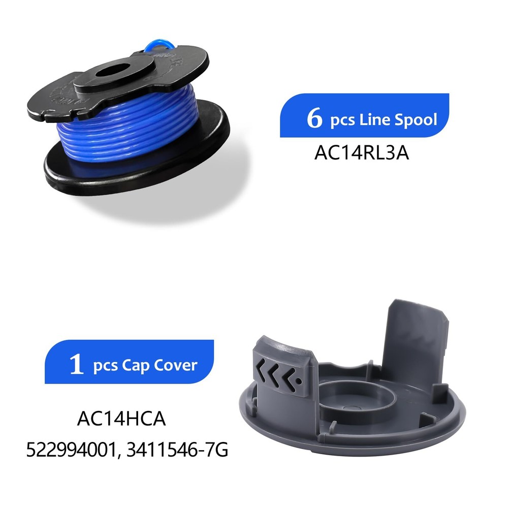Hart Spools .065 6 Pack For Auto Feed Trimmers fits all HART string trimmers