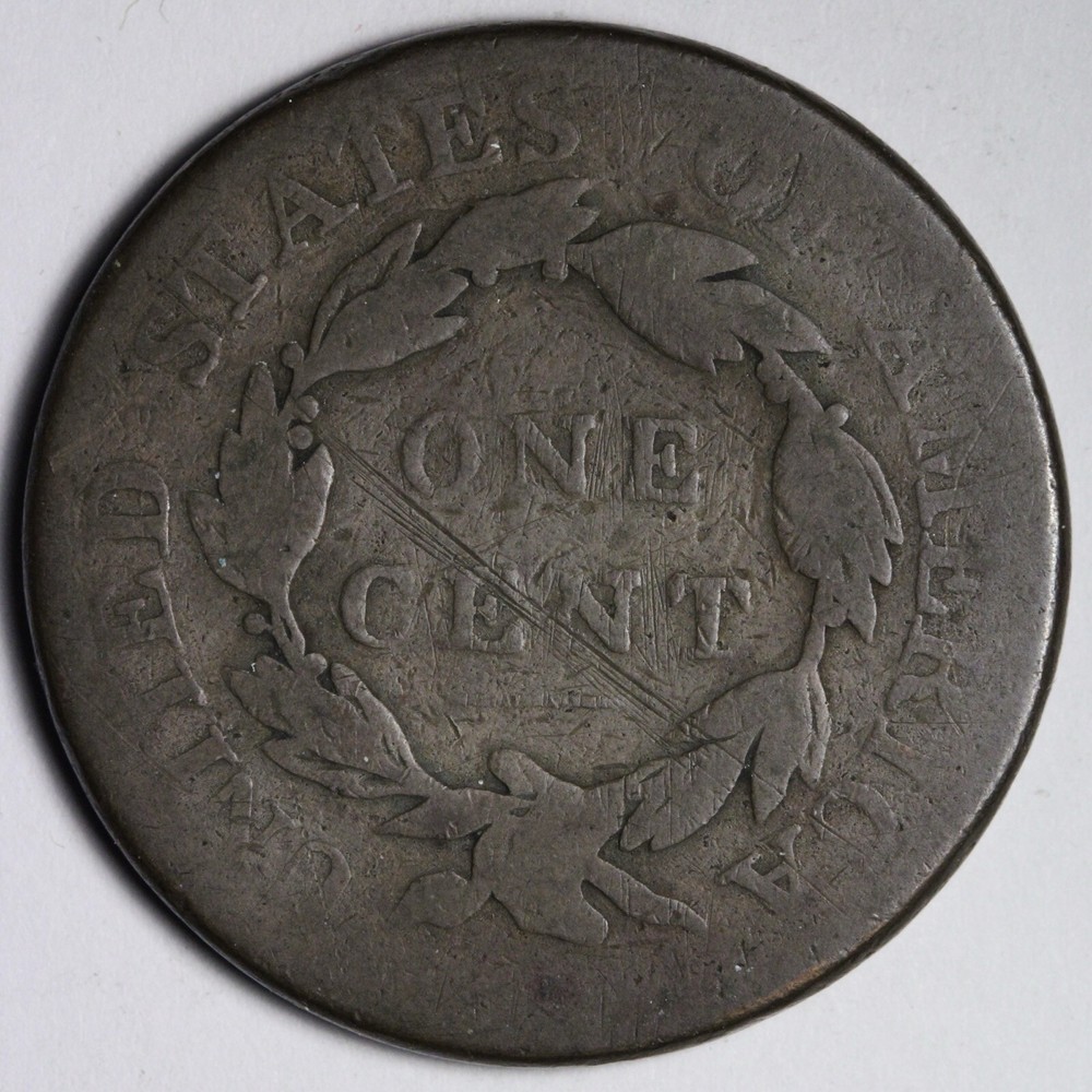 1818 Coronet Head Large Cent FINE E104 VONM