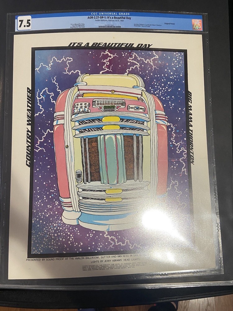 *** RARE*** R. Crumb Jukebox Poster