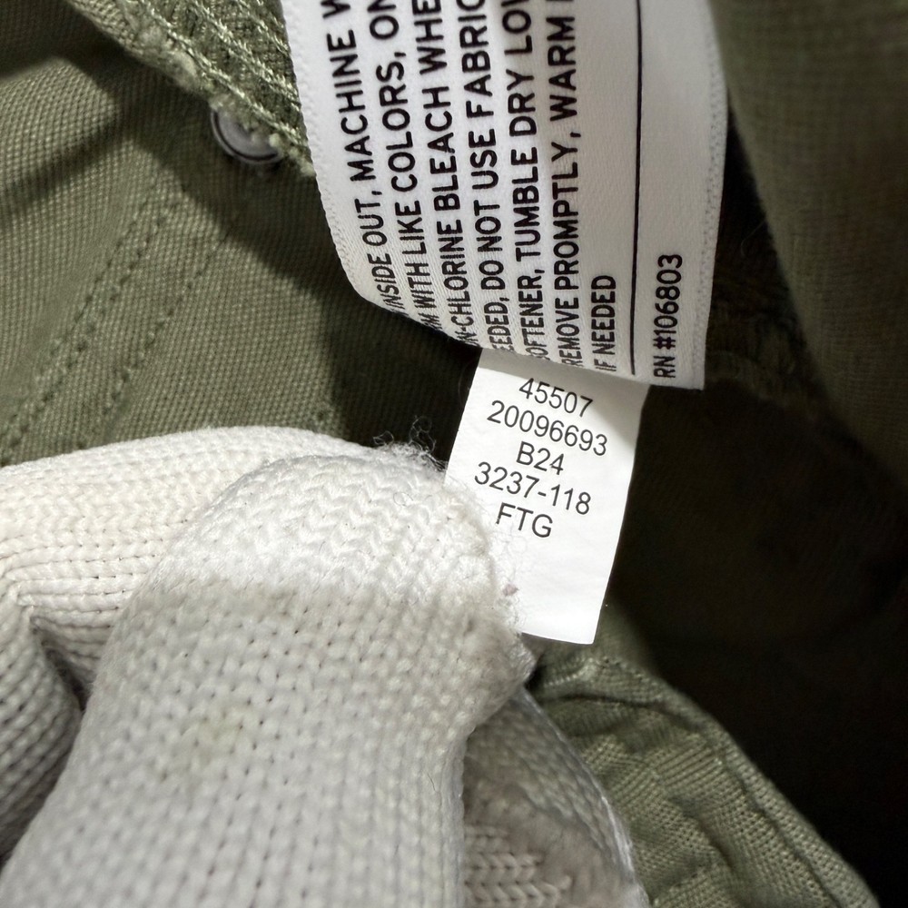 Duluth Trading DuluthFlex Fire Hose Cargo Pants Green 33x30 Relaxed Work
