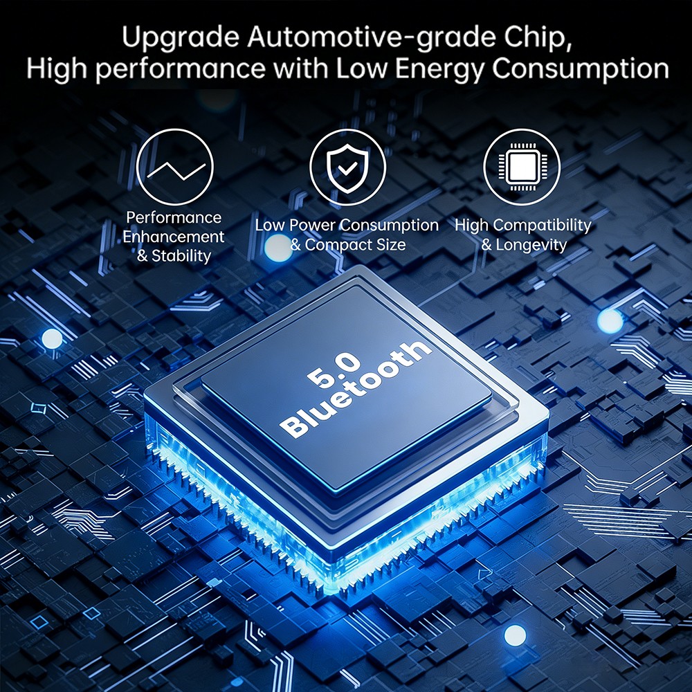 Wired to Wireless CarPlay Adapter for Apple iPhone/Android Auto/AirPlay/Miracast