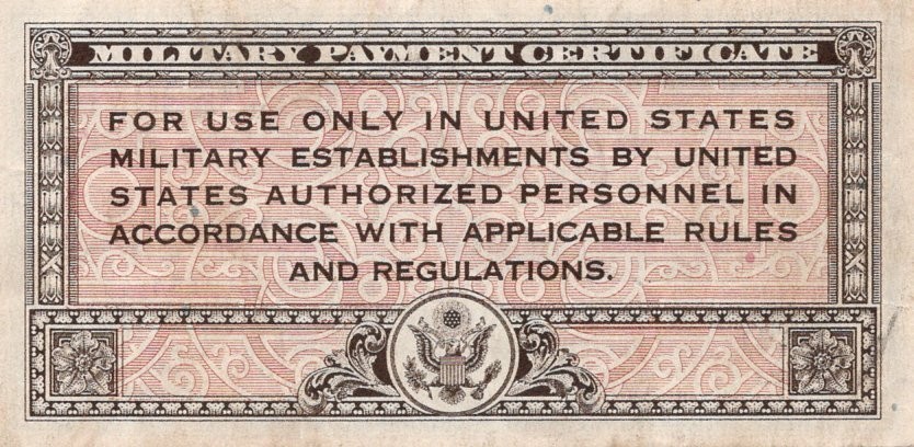 MPC Series 461 5 cent Note