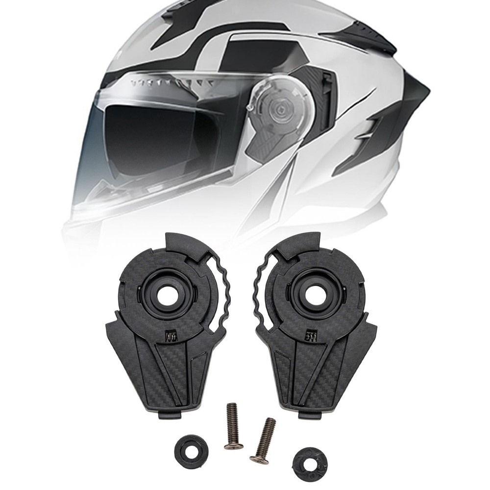 2x Helmet Visors Shield Base Practical Easy to Install