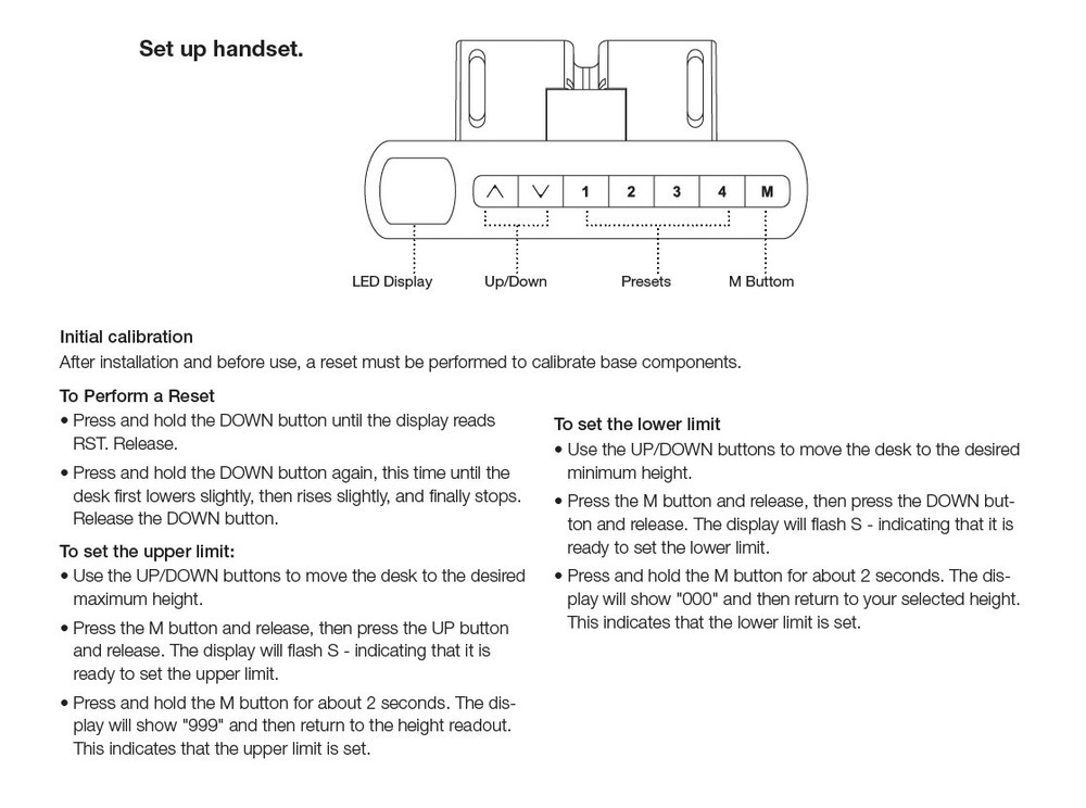 NEW Knoll k.base 26-45" Height + Width Adjustable Table Sit-Stand Desk BASE ONLY