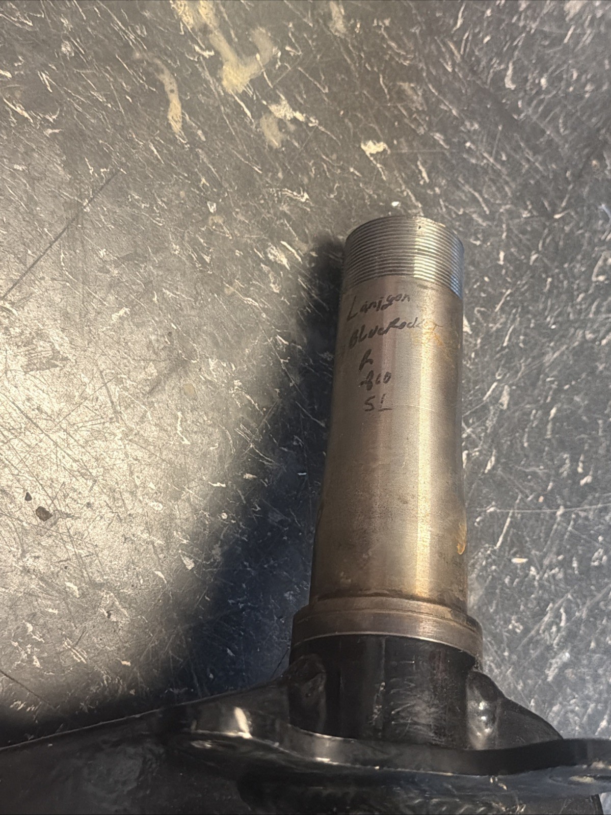 TWM Racing Products Spindle Blue Front Rocket Dirt Late Model TWM Spindle Left