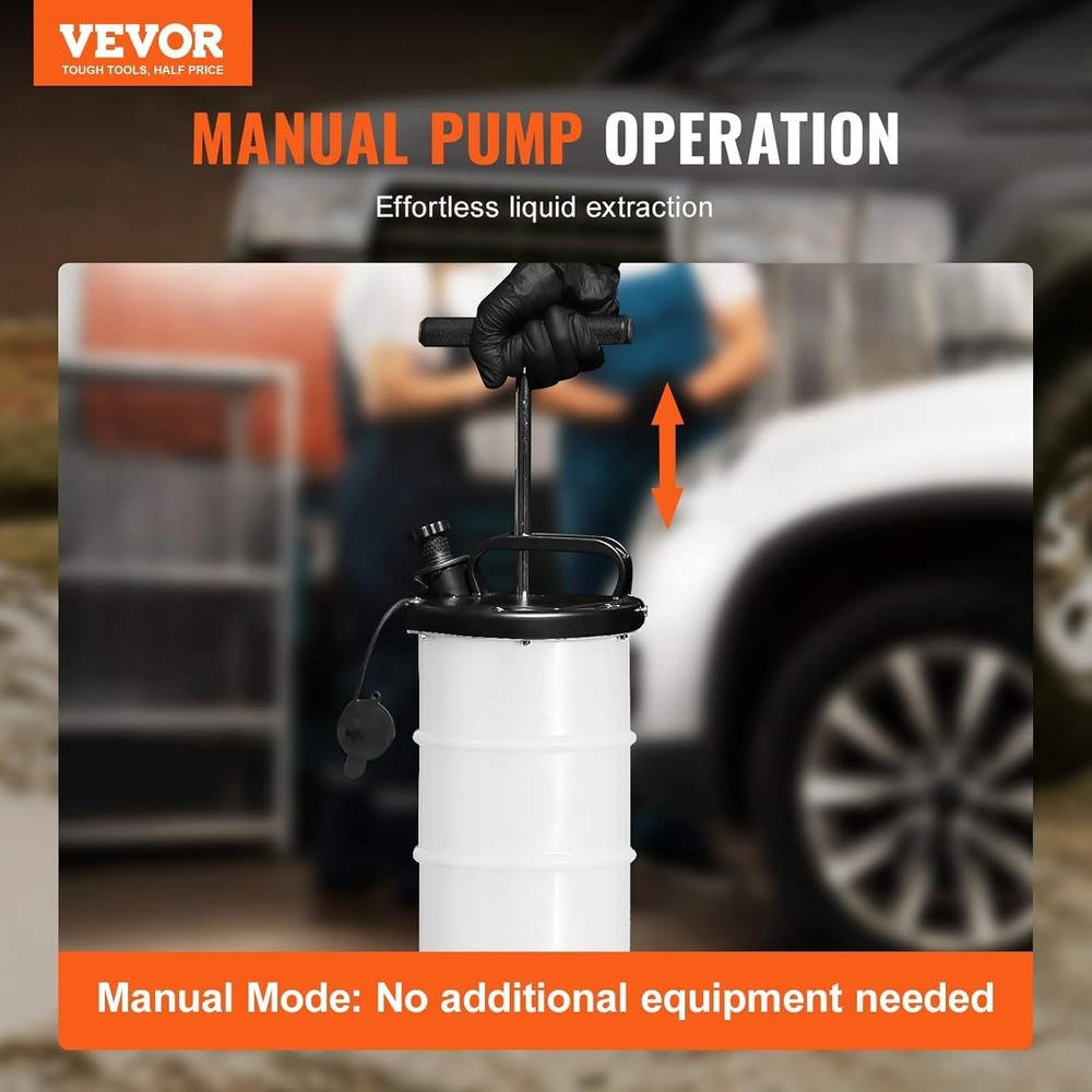 Convenient 6.5L Oil Pump Extractor - Effortless Fluid Changes for Your Engine