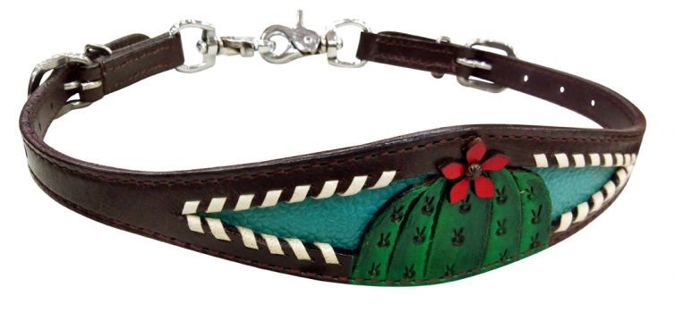 Shiloh Showman Painted Cactus Wither Strap 177255