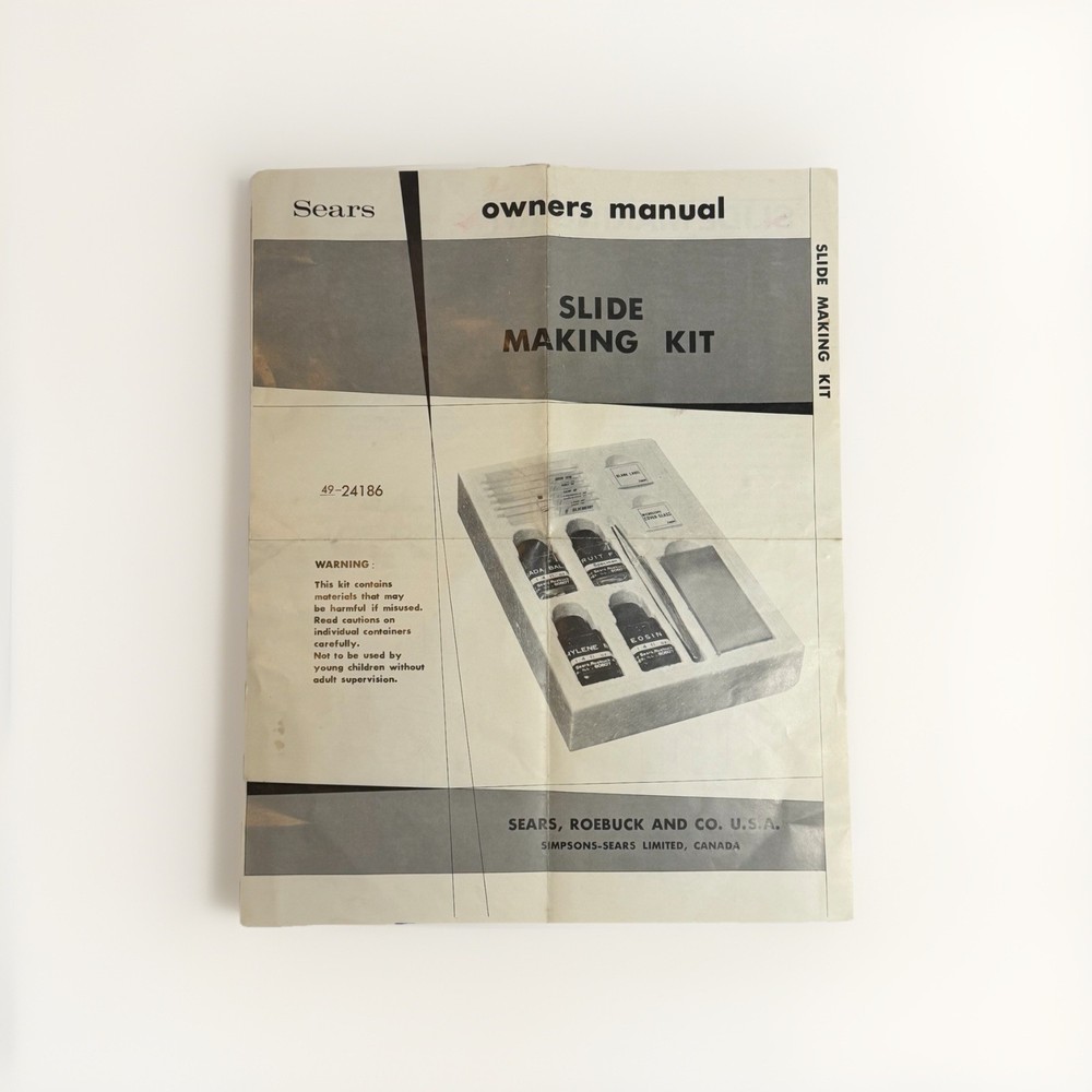Sears Slide Making Kit 49-24186