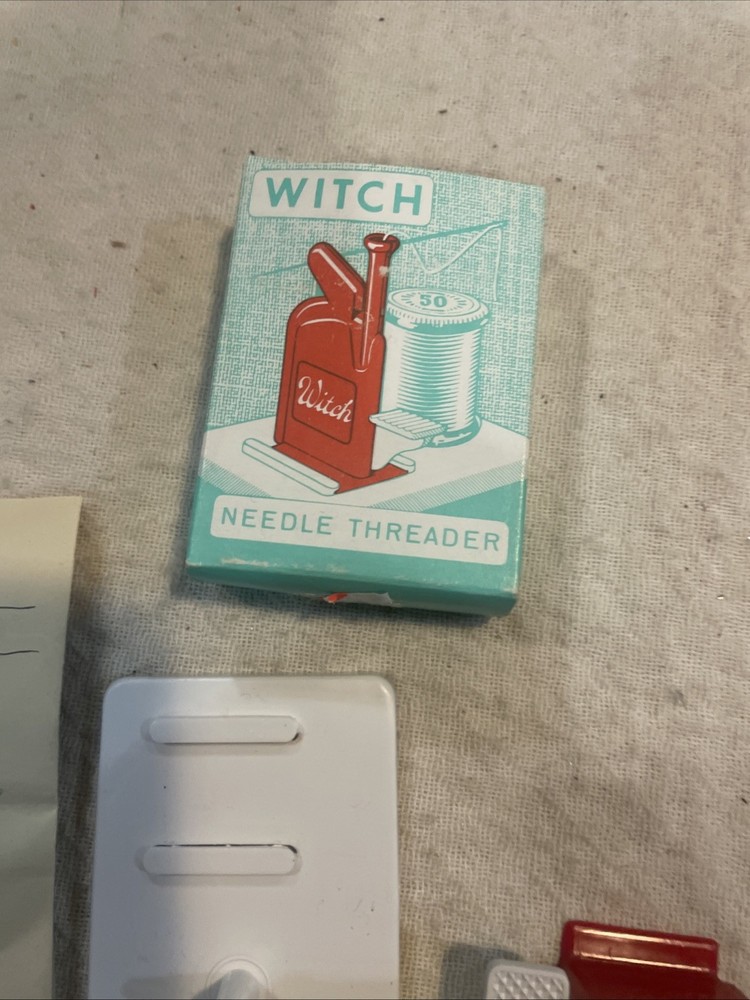 Vintage Witch Automatic Needle Threader, Original Box, Made in West Germany.