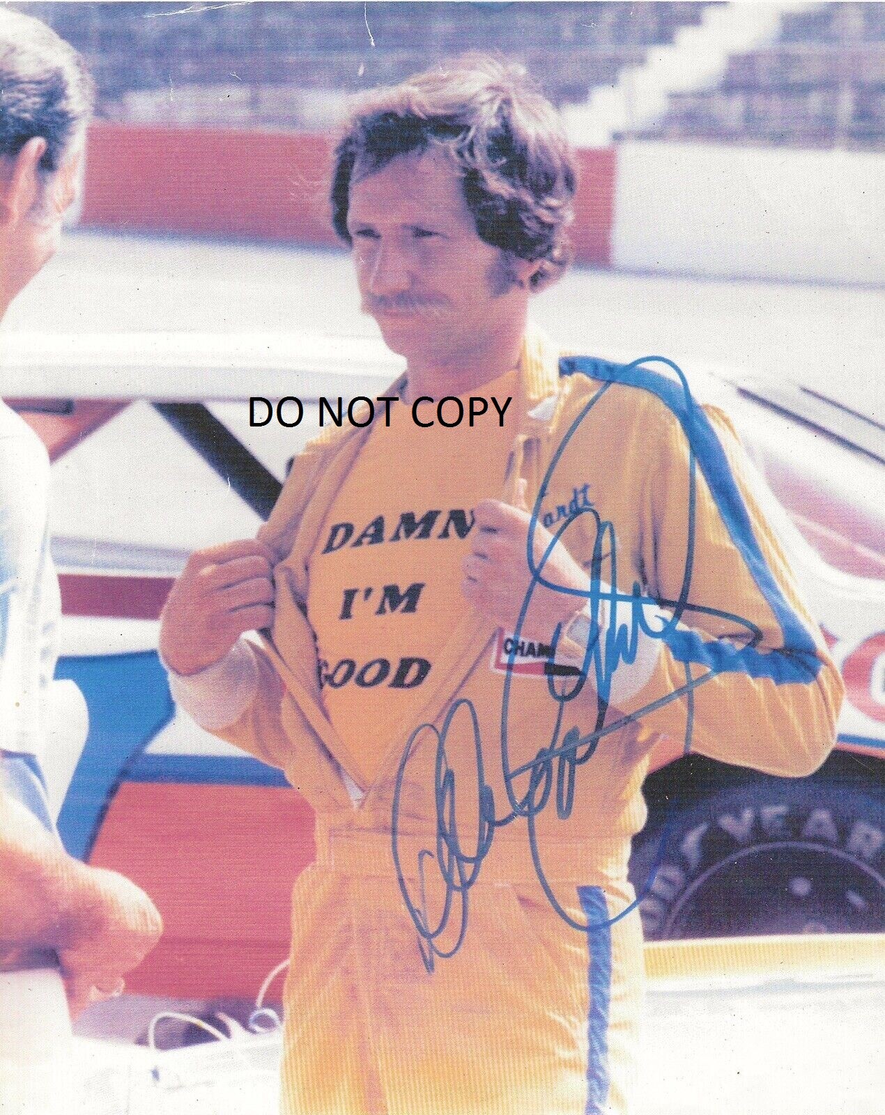 DALE EARNHARDT SR - NASCAR Autographed Signed 8x10 Reprint Photo #3 !!