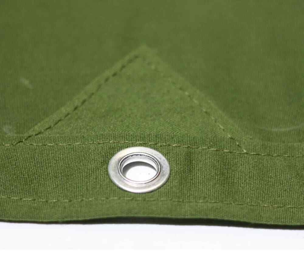 (2 Pack) 12' x 24' Canvas Tarp - Green