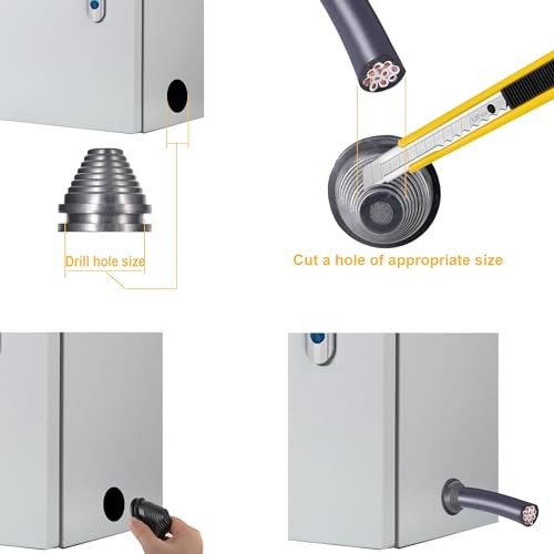 Rubber Grommets Wire Protection,Closed Rubber Grommet,Firewall Solid Closed