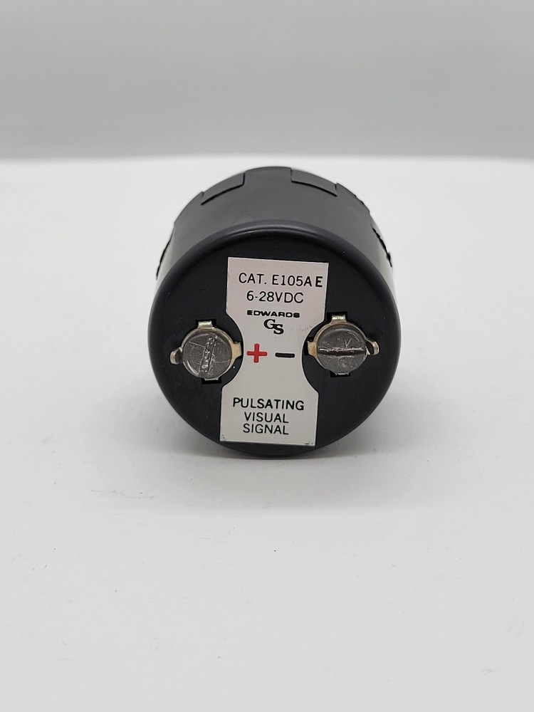 Edwards E105A Panel Mount Pulsating Audio/Visual Signal 0.016-0.03A 6-28VDC