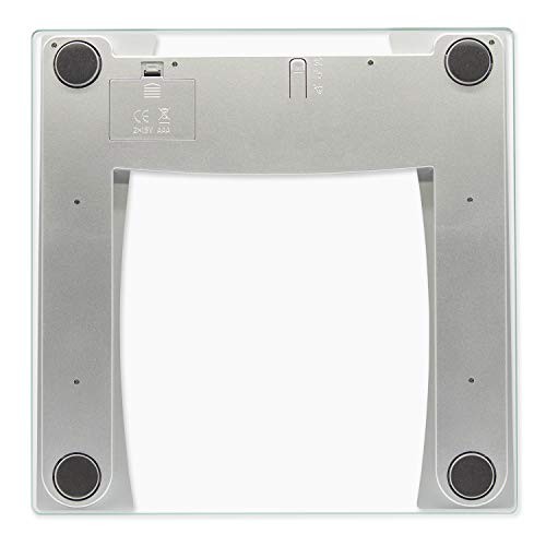 Digital Bathroom Scale, Silver