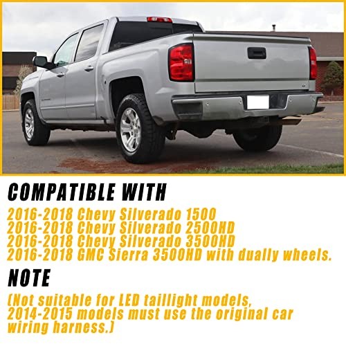 Tail Light Assembly Compatible With 2014-2018 Chevy 16-18 Left Driver Side