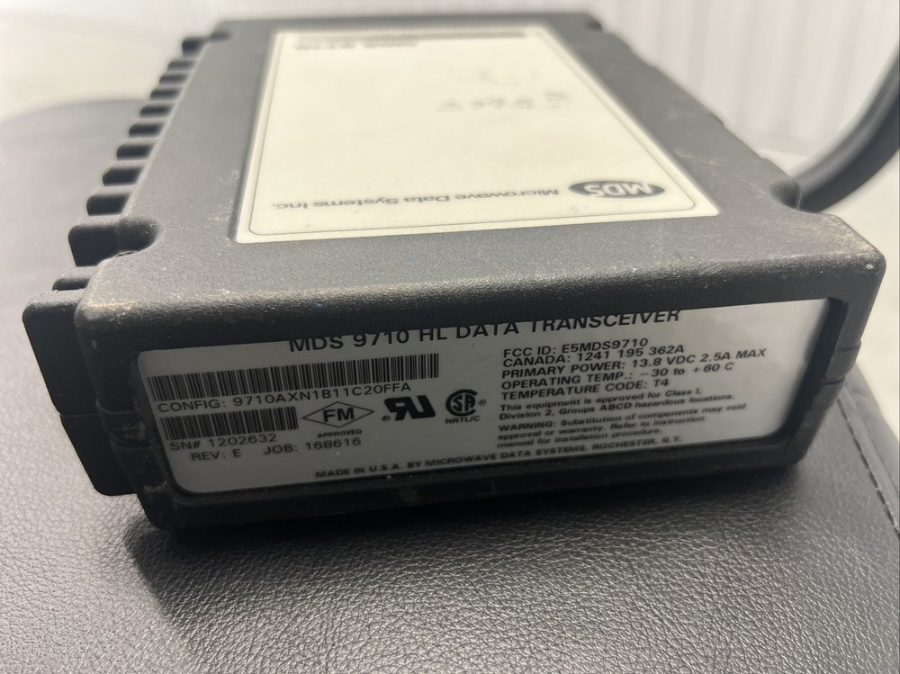 Microwave Data Systems MDS 9710 Data Transceiver