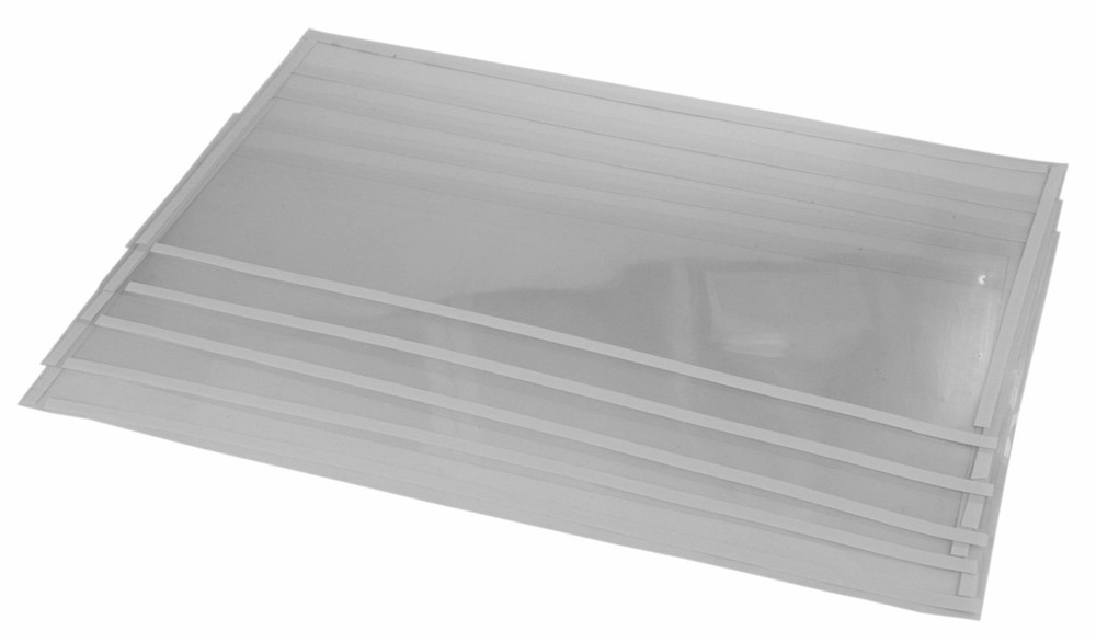 (5) Dragway Tools Window Films for Model 260 Sandblast Cabinet