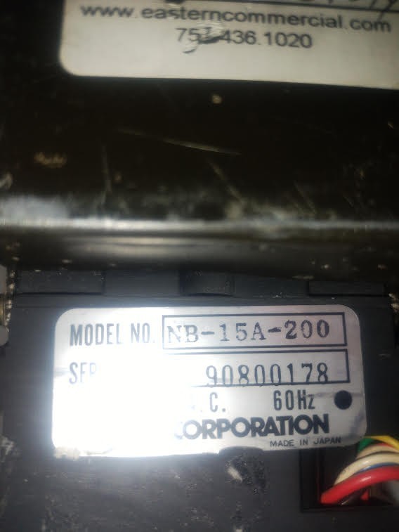 Maka NB-15A-200 Bill validator acceptor