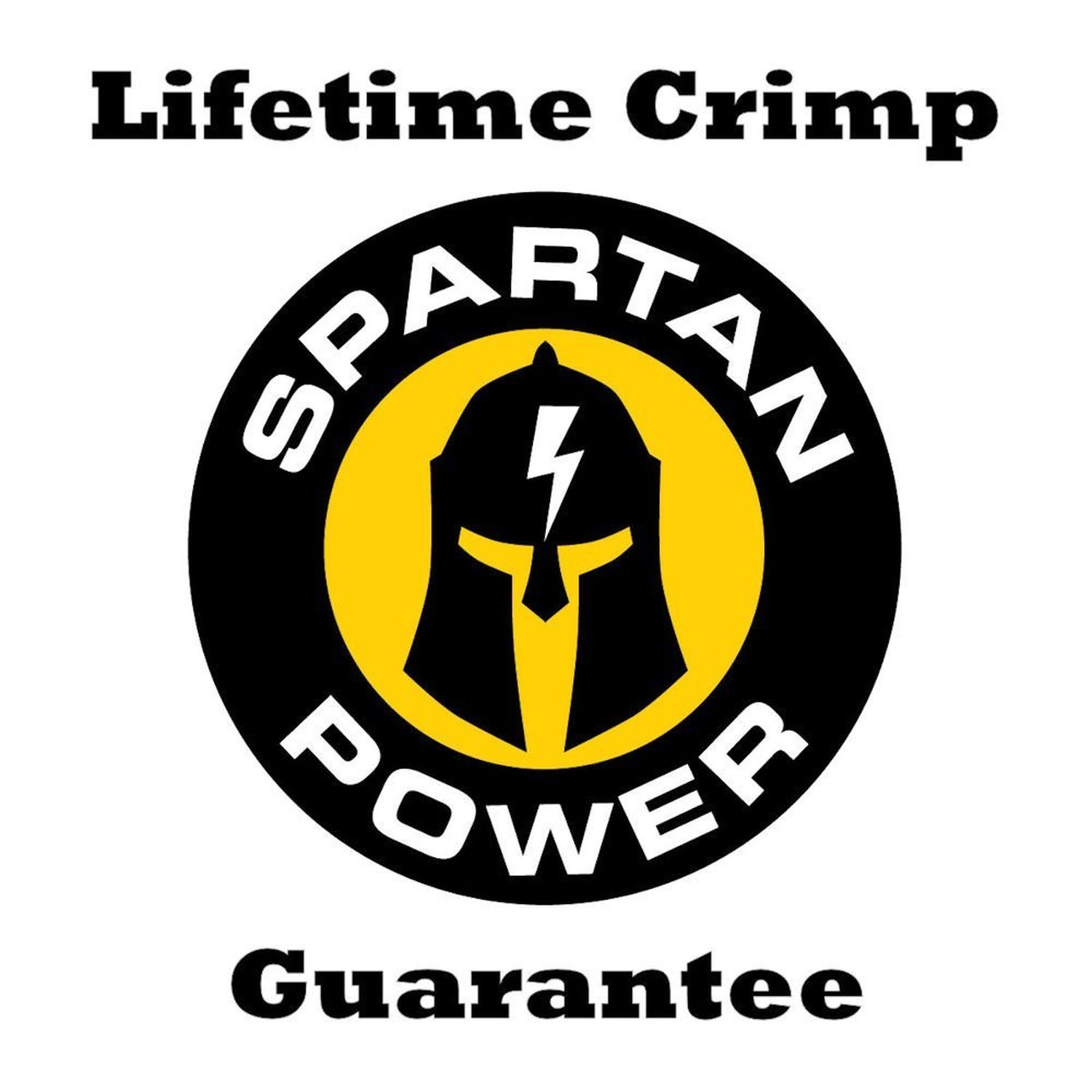 0 Gauge 10 Foot Heavy Duty Jumper Cables by Spartan Power, Made in the USA