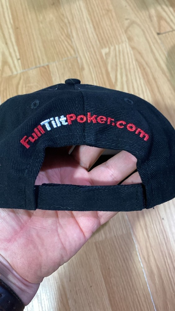 Full Tilt Poker Adjustable Cap Hat - One Size
