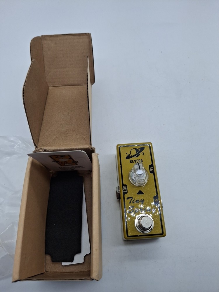 Tone City Tiny Spring Spring Reverb mini effect pedal True bypass