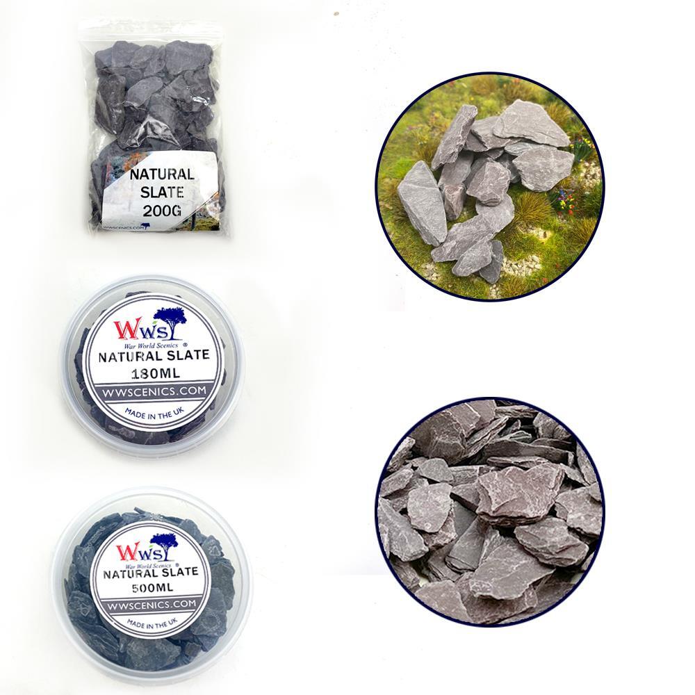 Natural Slate Stone | Wargame Scenery & Basing Material