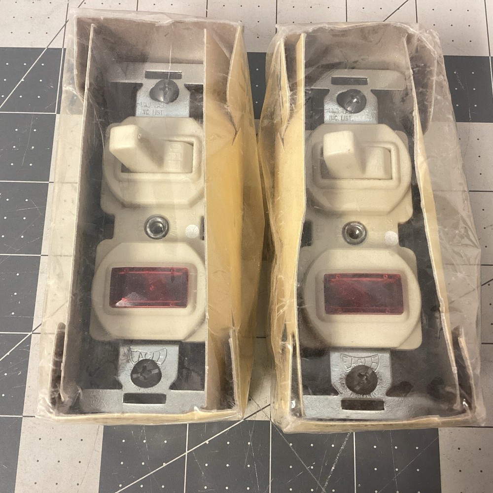 Eagle 277V-Box Pilot Switch Single Pole Control 15A 120V (LQS20P)