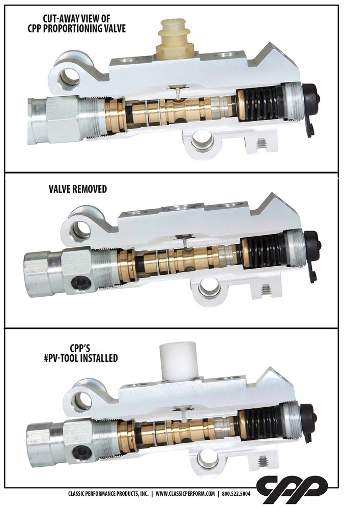 CPP Brake Booster Master Cylinder Manual Power Bleeding Kit Prop Valve Tool