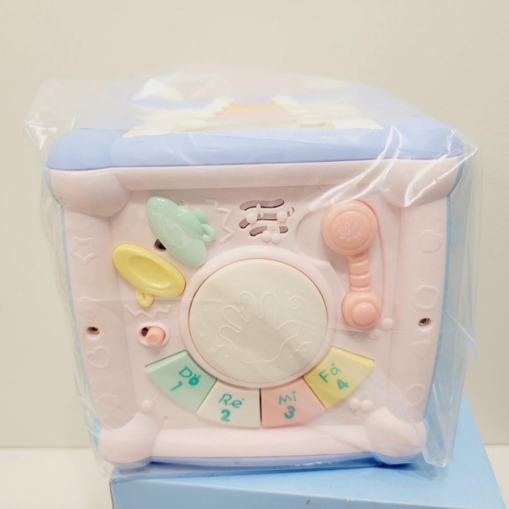 Baby Activity Cube Early Education Hands on Puzzle Development Sorting Cube