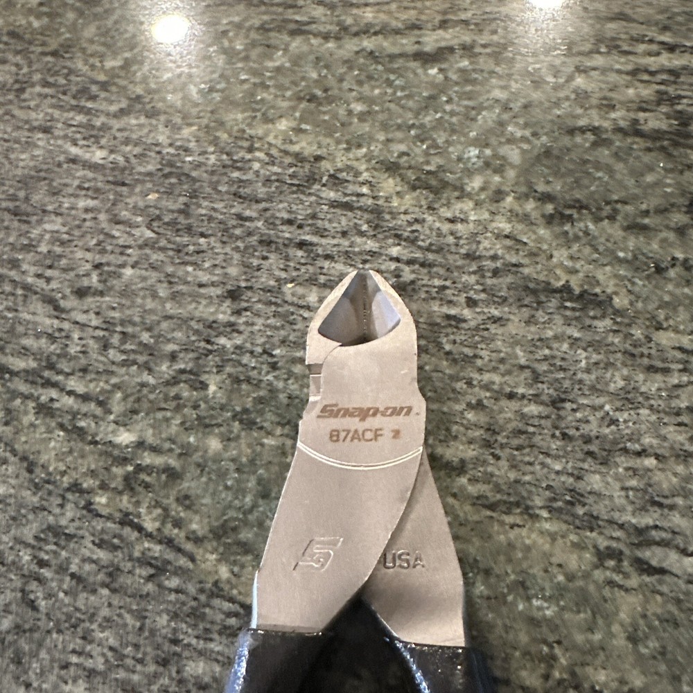 Snap On 87acf vector edge diagonal cutter black new