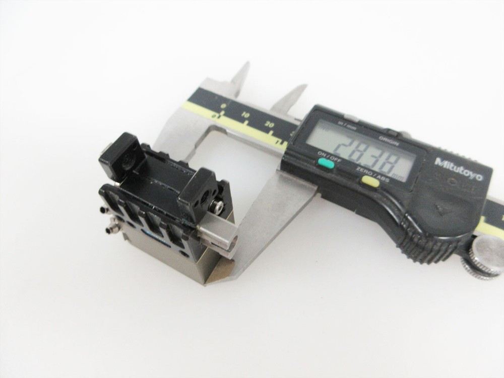 SCHUNK GRIPPER BLOCK PNEUMATIC GRIPPER PARALLEL 2 FINGER MPG FOR SMALL COMPONENT