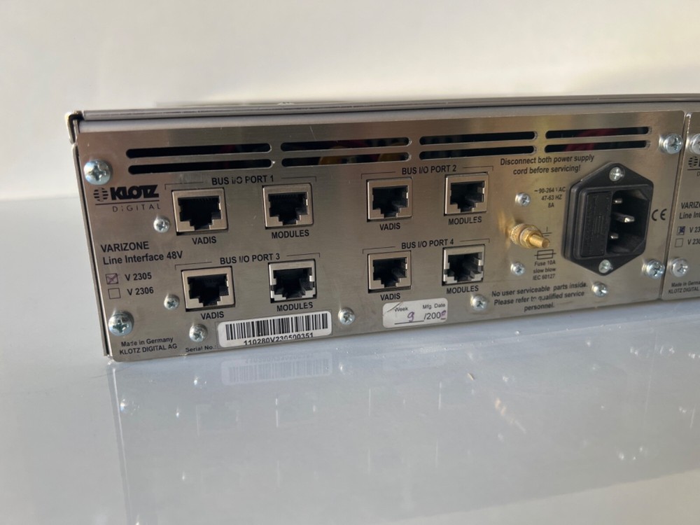 KLOTZ Digital Varizone Line Interface V 2305