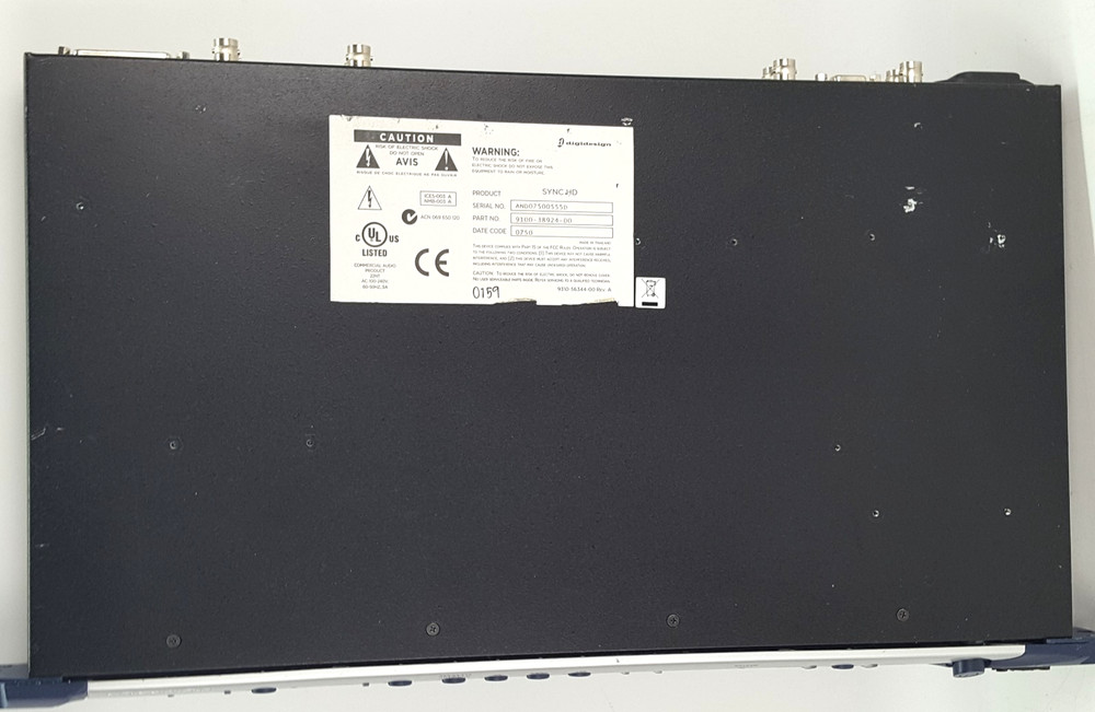 Digidesign / Avid Sync HD 9100-38924-00 Master Clock Synchronizer for Pro Tools